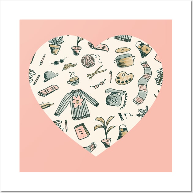 All things vintage for the modern craft lover Wall Art by agus.cami